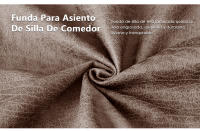 Fundas de asiento de comedor para el hogar, bar, hotel, fiesta, banquete, uso doméstico - details 1