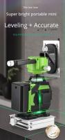 Nivel Láser de 16 Líneas Profesional Nivel Autonivelante 4D Verde con Trípode - details 5