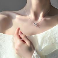 Gift Bow Pendent Sweater Chain Clavicle Chain Niche Design Korean Style Necklace Fashion Jewelry Girl Choker Women Necklace - details 6