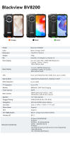 Blackview BV8200 teléfono resistente 6,5 "2.4K 120Hz pantalla, MTK Helio G100 Smartphone Android 14,12GB 256GB 8800Ah NFC teléfono móvil 50MP - details 47