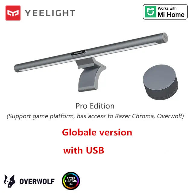 YEELIGHT-Barra de luz de pantalla Pro, protección para los ojos, lámpara colgante para lectura, PC, ordenador, USB, Control por aplicación mi Home - 1