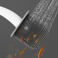 Cepillo de baño con forma de ganso montado en la pared, cepillo de baño colgante divertido blanco, cepillo recargable de silicona, Herramientas de limpieza de esquina para Baño - details 3