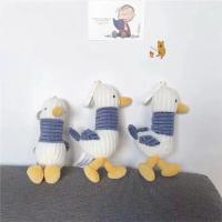 LLavero de pato feo de peluche con dibujos animados, llavero suave de juguete para mujer y niña, colgante para bolso, coche, nuevo llavero de pato bonito para niños, regalo para niños - details 10