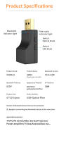 VAORLO-transmisor de Audio Bluetooth de fibra óptica USB, adaptador inalámbrico de música estéreo T V Hifi de baja latencia para PC PS4/3 Xbox Series - details 11