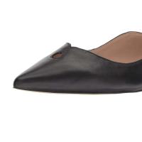 Plano de moda para mujer, cómodos zapatos de cuero con suela de goma. - details 5