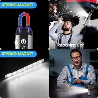 Mini linterna LED recargable por USB con Clip, luz de trabajo magnética, linterna portátil de emergencia tipo C, linterna impermeable - details 5