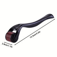 Derma Roller Profesional Rodillo de Microagujas de Titanio 0.5mm Herramienta de Cuidado de la Piel Facial para Todos los Tipos de Piel Impresiones en la Piel - details 3