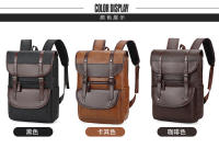 Mochila para hombre Mochila escolar de escuela media vintage de calle Mochila de viaje versátil de moda - details 6