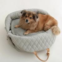 Bolso de mano de lujo para perro y gato, bolsa de transporte para coche, asiento elevador, estilo informal, nuevo - details 1