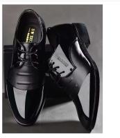 2023 Sepatu Souliers Hommes En Cuir Pria vestido logotipo italiano zapatos de fiesta de cuero de boda para hombres - details 1