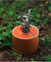Estufa plegable para exteriores, mini camping de aleación ultraligera, para senderismo, estufa de gas portátil para exteriores - details 10