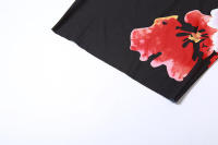 BUNO-Conjunto de 2 piezas de flores de gato extraño para mujer, camisetas sin mangas elegantes y sexis + faldas de cintura alta, ropa de calle ajustada a juego, trajes elásticos - details 15
