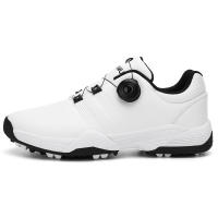 Nuevo botón de uñas fijo impermeable cómodo transpirable zapatos de golf deportivos - details 4
