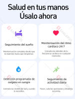 Anillo SANLEPUS con Seguimiento de Salud: Sueño, Oxígeno en Sangre y Actividad Física | Diseño Elegante - details 2