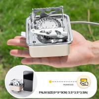 Estufa de Camping portátil, encendido electrónico, quemador de Gas plegable para exteriores, barbacoa, equipo de cocina para acampar - details 9