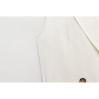 Vestido elegante para mujer, minifalda sin mangas con lazos perfectos, sin botones, estilo primavera-verano - details 4
