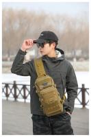 Mochila táctica de camuflaje para exteriores, impermeable, para pesca, deportes, riñonera para hombre y mujer, senderismo, Camping, viajes, montar, bolsas cruzadas - details 22