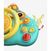 Baby Electric Simulate Driving Car Copilot Steering Wheel Early Educational Stroller Driving Musical Toys for 0-36months Toddler - details 5