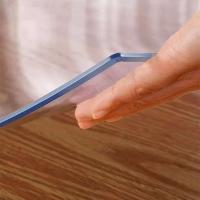 Nuevo estilo chino TV cubierta antipolvo PVC mantel de vidrio suave impermeable resistente al aceite zapato gabinete mesa aparador Mat - details 2