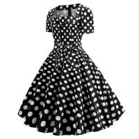 Elegante Vestido de Verano para Mujer Vintage 2025 Estilo Retro de los 50s 60s - details 33