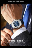 Reloj ultrafino de marca suiza para hombre, nuevo reloj de cuarzo impermeable a la moda. - details 5