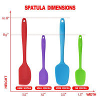 WALFOS-Espátula de silicona antiadherente para cocinar, de calidad, para pasteles, mantequilla - details 6