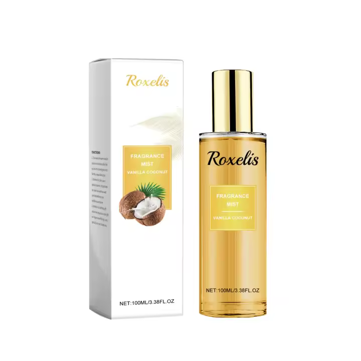 Fragancia corporal refrescante floral afrutada con spray fresco duradero de vainilla y coco - 1