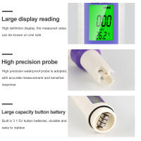 Detector de calidad del agua ORP, Monitor en l￭nea de dientes azules, herramienta de prueba de agua potable para acuario, medidor de temperatura - details 6