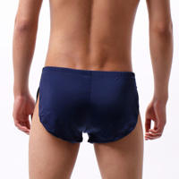 Bragas Masculinas Ropa Interior Bóxers Transpirable Hombre Bóxer Pijama Calzoncillos Side Split Cueca homem Shorts Ropa de dormir - details 13