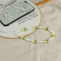 Cuentas de perlas, cuentas de tulipán, correa con abalorio para teléfono, flor de cristal, tulipán, cadena para teléfono móvil, correa para teléfono móvil con cuentas de flores a la moda - details 5