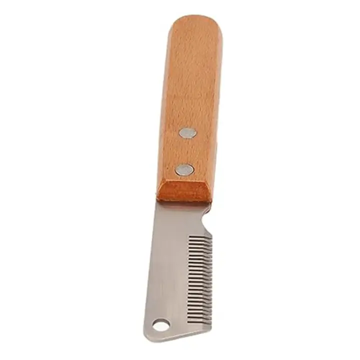 Cuchillo para quitar el pelo flotante de mascotas, peines para perros, suministros prácticos para mascotas - 1
