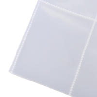 Álbum de fotos, libro de tarjetas transparente, papel, 9 carteras de rejilla, colección de páginas de álbum, fundas para tarjetas de juego, almacenamiento de tarjetas - details 7