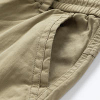 Pantalones Cargo de Moda para Hombres CHAIFENKO Color Sólido, Múltiples Bolsillos, Fuerza Elástica, Movimiento - details 12
