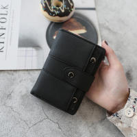 Cartera de Mujer Corta de Lujo PU Cuero Bolso Pequeño Elegante con Bolsillo para Tarjetas Monedero para Mujeres - details 10
