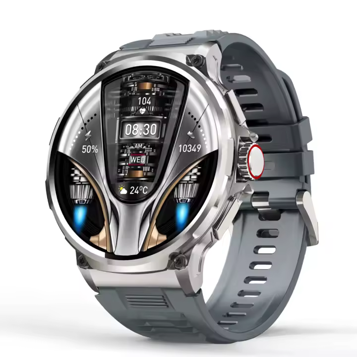 Reloj inteligente Bluetooth V69, monitor de ritmo cardíaco, batería baja, registrador de actividad, pantalla frontal, pantalla retroiluminada, bajo consumo de energía - 1