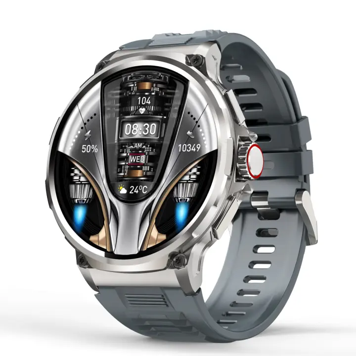 Reloj inteligente Bluetooth V69, monitor de ritmo cardíaco, batería baja, registrador de actividad, pantalla frontal, pantalla retroiluminada, bajo consumo de energía - 1