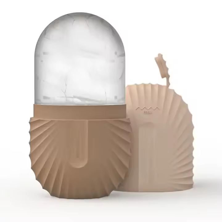 Rodillo Facial de hielo para el cuidado de la piel, herramientas de belleza para el estiramiento, bandejas de cubitos de hielo - 1