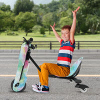 Triciclo eléctrico para niños, Scooter de velocidad ajustable, adecuado para niños de más de 5 años - details 0
