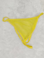 Lencería yukata de encaje, camisón sexy de encaje de malla transparente con abertura frontal y tirantes - details 27