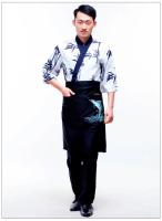 Uniforme de chef japonés, traje de cocinero, nuevo uniforme de chef japonés, patrón de bambú, sushi japonés, ropa para mujeres y hombres, servicio de chef - details 7