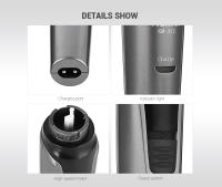 Kemei-recortador de vello Facial para nariz, limpiador de precisión con máxima comodidad para hombres, para nariz, orejas, cejas, cuello y patillas - details 11