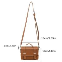 Bolso bandolera minimalista de streetwear. Bolso de hombro versátil de nueva moda de primavera y verano. Bolso tipo caja con diseño de nicho. Bolsa para teléfono multifuncional. - details 6