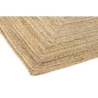 Alfombra de Yute 100% Natural Tejida a Mano, Color Natural para Sala de Estar, Comedor, Dormitorio, Pasillos (160x230cm) - details 4