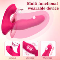 Inserte el vibrador de punto G del pene falso, juguete humano adulto 3 en 1, vibrador portátil para mujer y aplicación de control remoto mariposa pareja juguete sexual herramienta de placer sexual para mujeres - details 3