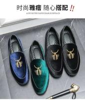 2023 nuevos zapatos casuales de cuero de los hombres respirables de moda del tamaño extra grande - details 5