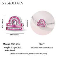 Dijes CláSicos Originales, Plata De Ley 100%, Con Las 12 Constelaciones De Aries Y Piscis, Aptos Para Pulseras De 3 Mm, JoyeríA Artesanal Para Mujer, Regalo De Fiesta De CumpleañOs - details 36