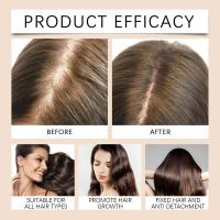 La película WIYUN Batana Care nutre el cuidado del cabello, dejando una textura suave. Fuerte, flexible, recto enrollado, nutritivo y - details 8