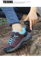 Zapatos de senderismo de marca para mujer, zapatillas de Trekking al aire libre, zapatos de viaje antideslizantes, transpirables, zapatos deportivos impermeables, zapatos de trabajo - details 14