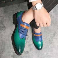 Zapatos de vestir para hombre, diseño italiano de moda de Cow Ford, zapatos de cuero nuevos 2022 - details 1
