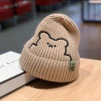 Gorro de Invierno de Punto para Bebé con Patrón de Oso Lindo Accesorio de Moda Cálido para Niños de 0-6 Años - details 14